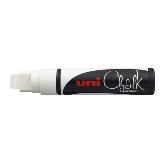 UNI Chalk Marker Pen PWE-17K Broad Tip - White