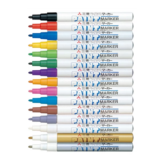 UNI Paint Marker Pen Fine PX-21 - Silver