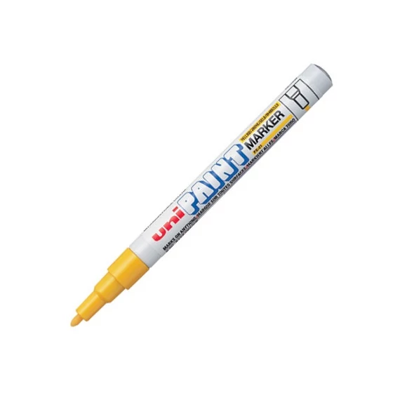 UNI Paint Marker Pen Fine PX-21 - Yellow