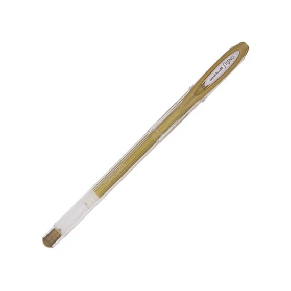 UNI Uni-ball UM-120NM Signo Metallic Gel Rollerball Pen - Gold