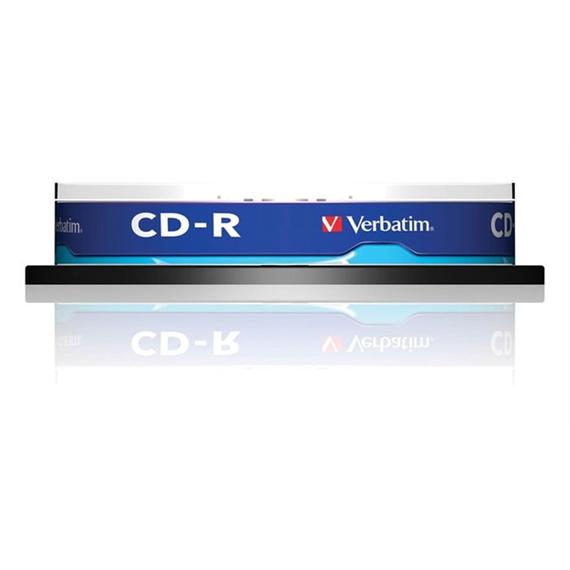 VERBATIM CD-R lemez, 700MB, 52x, hengeren, "DataLife"