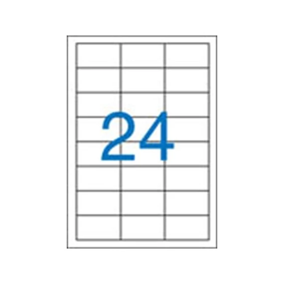 VICTORIA Etikett, univerzális, 64,6x33,8 mm, VICTORIA, 2400 etikett/csomag