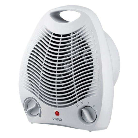 VIVAX FH-2051 ventilátoros hősugárzó, 2 fűtési fokozat, 1000W / 2000W, termosztát, túlmelegedés elleni védelem