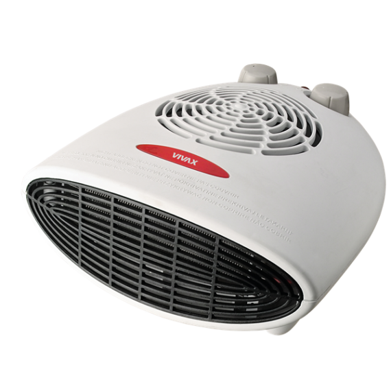 VIVAX FH-2061W ventilátoros hősugárzó, 1000W / 2000W, hőfokszabályozás, fekvő