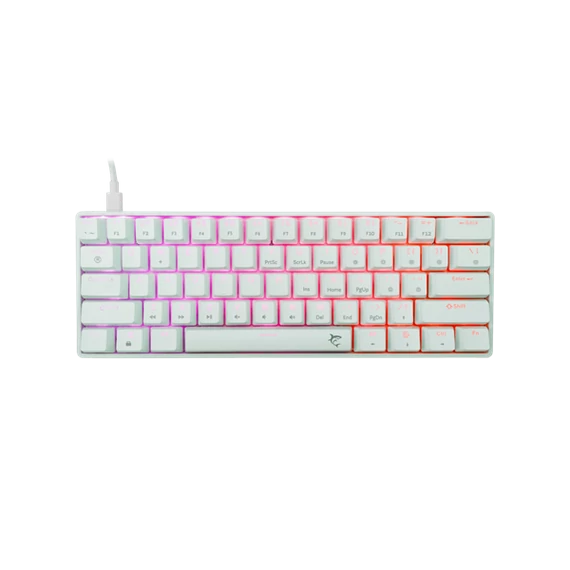 WHITE SHARK GK-004211W/R-US SHINOBI-2/W-R-US mech. bill. 61 piros gomb,fekete,angol