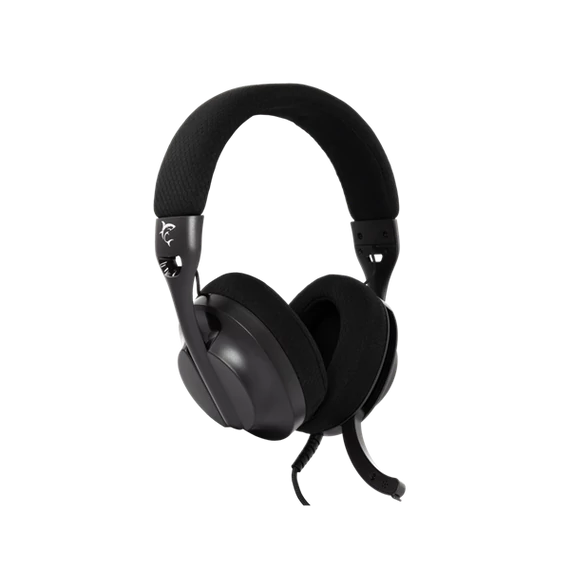 WHITE SHARK PARROT-B, GH-2440B, gamer fejhallgató, fekete