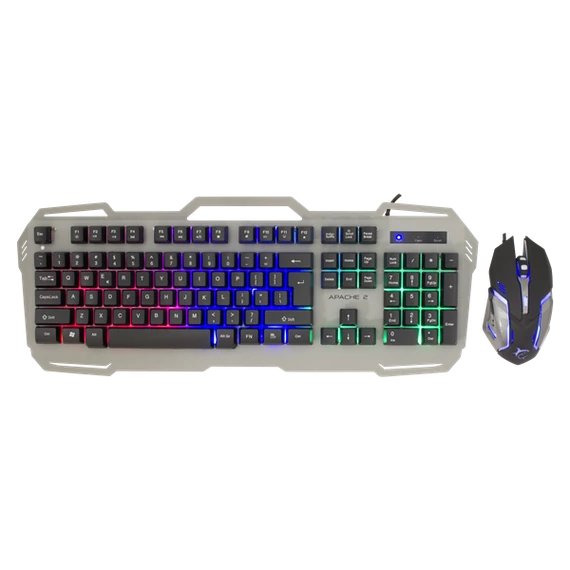 WHITE SHARK APACHE-2HU Combo gamer billetyűzet (magyar) + GAMER EGÉR