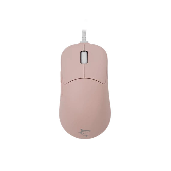 WHITE SHARK GRAPHENE-P, GM-5014P gamer egér,6D, pink, 6200 dpi, RGB