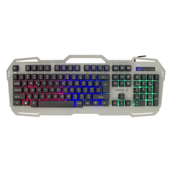 WHITE SHARK VIKING -2 membrános gamer billentyűzet (magyar)