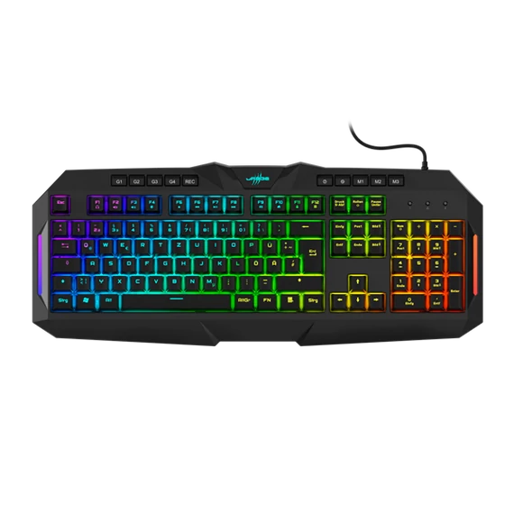 URAGE by HAMA 217821, GAMING URAGE EXODUS 700S FÉL-MECHANIKUS BILLENTYŰZET, RGB