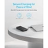 ANKER Powerbank 20000mAh, 65W, 1xUSB-C, 1xUSB-A, Beépített USB-C töltő kábel, fekete - A1383H11