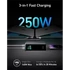 ANKER Powerbank Prime 27650mAh, 250W, 2xUSB-C Input/Output, USB-A Output, fekete - A1340011