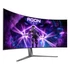 AOC Ívelt Gaming OLED 240Hz monitor 45" AG456UCZD, 3440x1440, 21:9, 1000cd/m2, 0,03ms, HDMIx2/DP/USBx4/USB-C (90W)