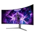 AOC Ívelt Gaming OLED 240Hz monitor 45" AG456UCZD, 3440x1440, 21:9, 1000cd/m2, 0,03ms, HDMIx2/DP/USBx4/USB-C (90W)
