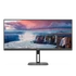AOC VA monitor 34" U34V5C/BK, 3440x1440, 21:9, 300cd/m2, 1ms, HDMI/DisplayPort/USB-C/4xUSB, hangszóró