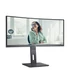 AOC ívelt monitor 34" CU34P3CV, 3440x1440, 21:9, 300cd/m2, 1ms, HDMIx2/DisplayPort/USBx4/USB-C/RJ45