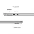 Apple Macbook Air 13,6" M5 10C CPU/10C GPU, 16GB/4TB - Silver - HUN KB