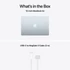 Apple Macbook Air 15,3" M5 10C CPU/10C GPU, 16GB/2TB - Sky Blue - HUN KB