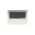 Apple Macbook Air 15.6"  M4 10C CPU/10C GPU, 24GB/512GB - Starlight - HUN KB