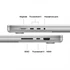 Apple Macbook Pro 16,2"  M5 MAX 18C CPU/40C GPU, 48GB/8TB - Silver - HUN KB