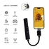 BLACKBIRD Adapter USB3.0/Lightning, 2xUSB, 1xUSB-C, 1xLightning, Fekete