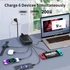 BLACKBIRD Hálózati Töltő Hordozható GAN 200W 4xUSB-C PD + 4xUSB QC, Fekete