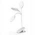 COLORWAY Asztali LED lámpa, Flexible & Clip 2 beépített akkumulátorral Fehér (CW-DL10FCB-W)
