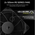 CORSAIR CPU hűtő NAUTILUS 240 RS Liquid CPU Cooler (vízhűtés), 2 Ventilátoros, LGA1700 és LGA1851 támogatással, fekete
