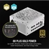 CORSAIR Tápegység Moduláris, RM850x Shift White, 850W, 14cm, 80+ Gold