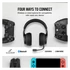 CORSAIR Vezetékes/Vezeték Nélküli Headset, VIRTUOSO RGB WIRELESS XT, Dolby Atmos, fekete