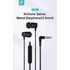 DEVIA UNIVERZÁLIS SZTEREÓ FELVEVŐS FÜLHALLGATÓ - 3,5 MM JACK - DEVIA KINTONE SERIES METAL EARPHONE - ZÖLD