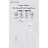 Devia Smart Series M1 Metal In-Ear sztereó fülhallgató - Type-C - fekete