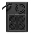 EATON UPS 5E1600UD, Gen2, USB DIN, 1600VA/900W, In: Schuko, Out: 4xDIN, Line-interaktív szünetmentes, AVR, torony