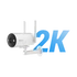 EZVIZ H5 4G 2K kültéri kamera, 3MP, alakérzékelés, kétirányú beszéd, színes éjszakai látás, sziréna, IP67, H.265, 512GB