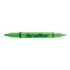 FLEXOFFICE Szövegkiemelő, 1,0/4,0 mm, kétvégű, "HL01", zöld