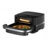 HEINNER HPAF-B4DC22BK 2in1 Forrólevegős sütő és pizzasütő, 4L, 2200W, Fekete