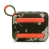 JBL Go 4 hordozható, vízálló, bluetooth hangszóró, vízálló, porálló, IP67, 7 óra üzemidő, terepmintás
