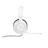 JBL Quantum 100P Console (Vezetékes, gaming fejhallgató levehető mikrofonnal), Fehér/Kék