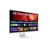 LG Smart monitor 27" 27U731SA-W, 3840x2160, 16:9, 350cd/m2, 5ms, HDMIx2/USBx2/USB-C, hangszóró
