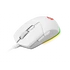MSI ACCY Clutch GM11 symmetrical design Optical GAMING Wired Mouse, White