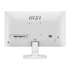 MSI Monitor Business PRO MP251W E2 24,5" FHD, 1920x1080, IPS, 120Hz, 1500:1 CR, 300cd/m2, 1ms, HDMI, DP, VGA, White