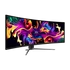 MSI Monitor GAMING MPG 491CQPX QD-OLED Ívelt 49" 5120x1440, 32:9, 1800R, 0,03ms, 240Hz, 2x HDMI, DP, USB-C, Black