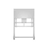 MULTIBRACKETS Motoros, gurulós padlóállvány, M Motorized Floorstand 160 kg White SD (42-110")