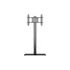 MULTIBRACKETS Padlóállvány, M Display Stand 180 Single Black w. Floorbase (24-65", max.VESA: 700x400 mm, 50 kg)