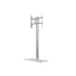 MULTIBRACKETS Padlóállvány, M Display Stand 180 Single Silver w. Floorbase (24-65", max.VESA: 700x400 mm, 50 kg)