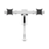 MULTIBRACKETS Gas Lift asztali konzol (2 képernyős rögzítőkar), M VESA Gas Lift Arm Single White w. Duo Crossbar (15-28"