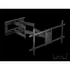 MULTIBRACKETS Fali konzol, M Universal Long Reach Arm 910mm HD, Dual (for LCD/LED panel, 50"-80", max.VESA: 800x400 mm)