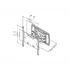 MULTIBRACKETS Fali konzol, M VESA Super Slim Tilt & Turn Plus HD (40-86", max.VESA: 400x400 mm, 65 kg)