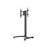 MULTIBRACKETS Gurulós padlóállvány, M Public Display Stand 180 HD Single Black (55-80", max.VESA: 800x500 mm, 60 kg)