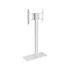 MULTIBRACKETS Padlóállvány, M Display Stand 180 Single Silver w. Floorbase (24-65", max.VESA: 700x400 mm, 50 kg)